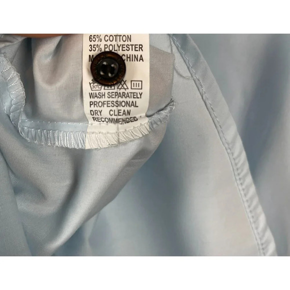 Jeansian Men Long Sleeve Button‎ Down Shirt Size L - Picture 4 of 8